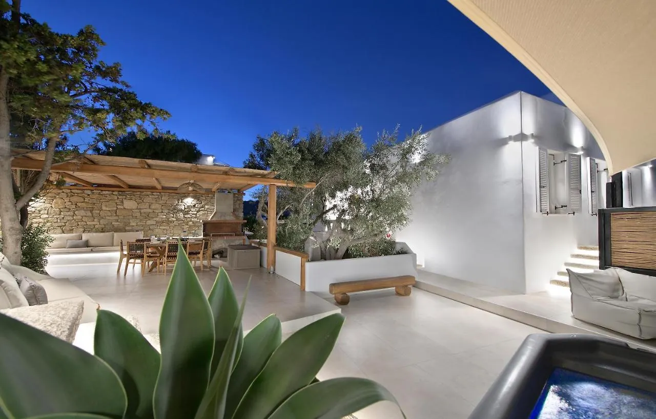Villa Mykonos Heaven - Sea View & Outdoor Hot Tub Mykonos Town Греция
