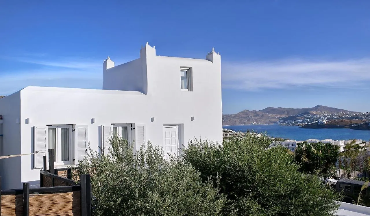 Villa Mykonos Heaven - Sea View & Outdoor Hot Tub Mykonos Town Греция