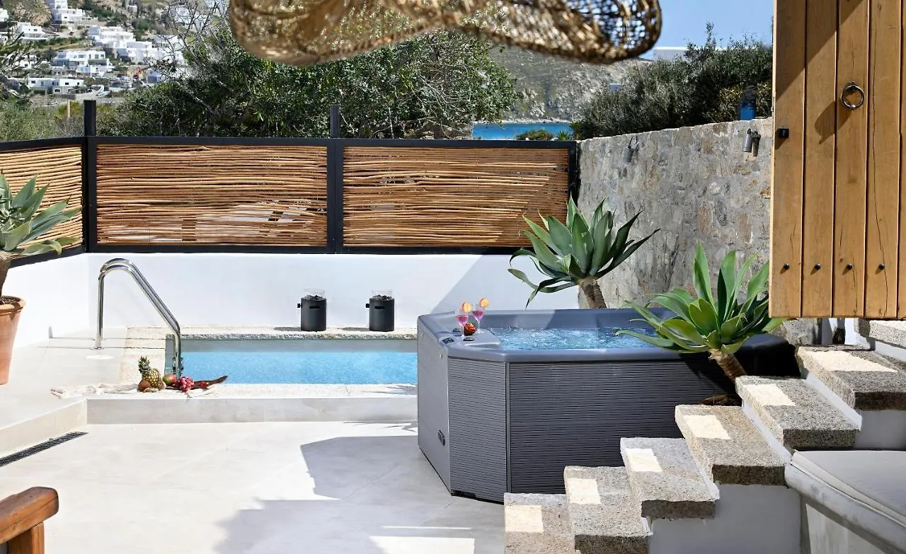 Villa Mykonos Heaven - Sea View & Outdoor Hot Tub Mykonos Town 0*,  Греция
